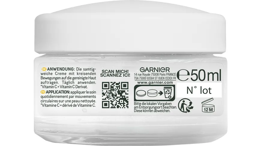 Garnier SkinActive Tagescreme Vitamin C 50 ml