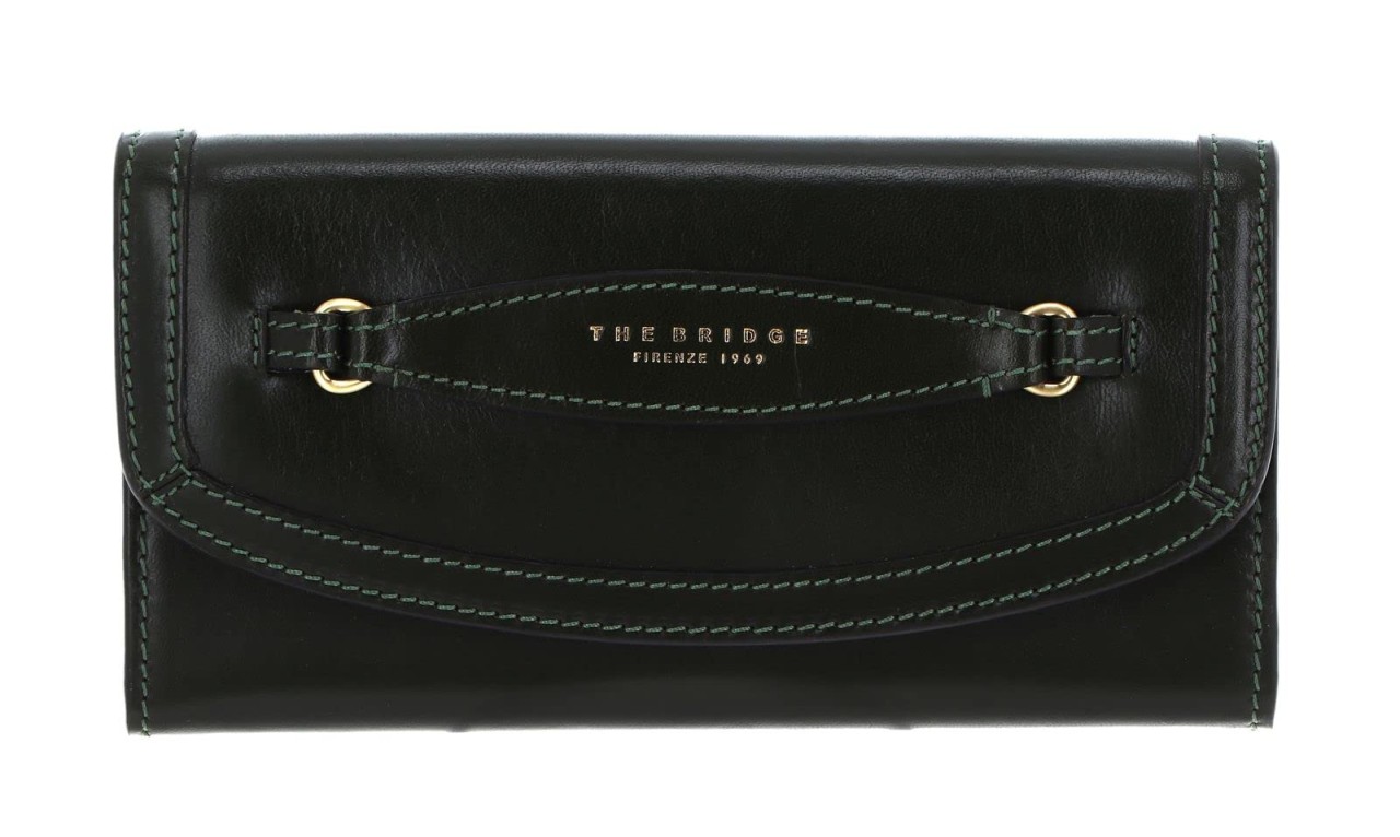 THE BRIDGE Handtaschen grün DAMENBÖRSE