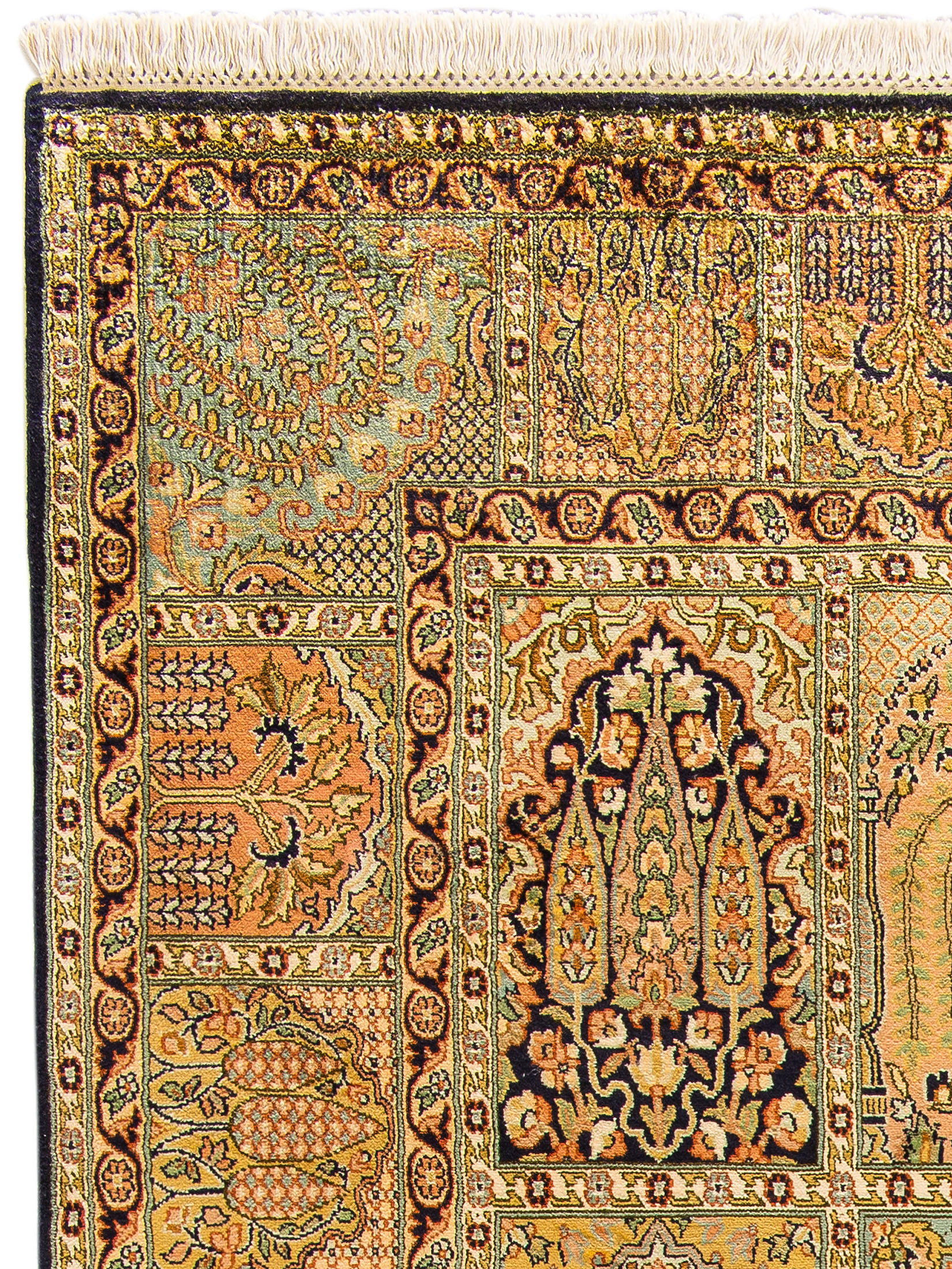 Kaschmir Seide 16/16 ca. 212 x 306 cm, Unikat / Einzelstück