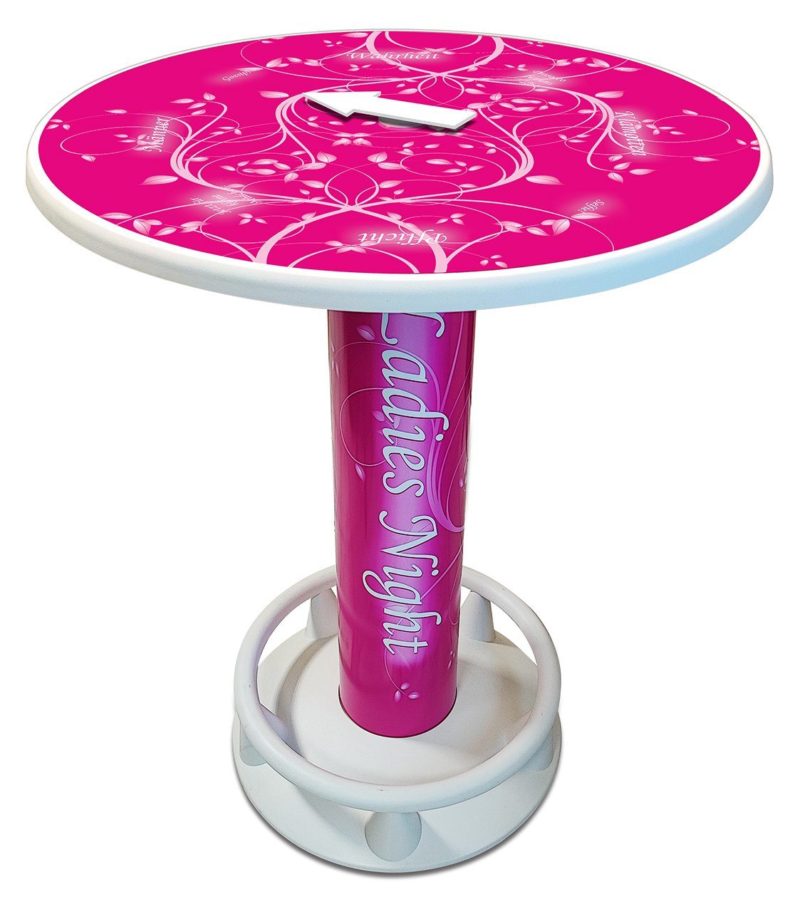 Stehtisch SEVERIN Stehtisch Quick Table Design Ladies Night, Bistrotisch