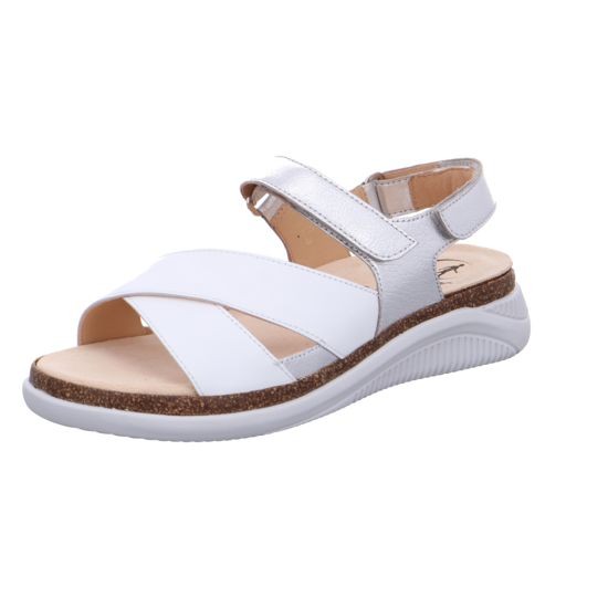 GANTER Komfort Sandalen weiss