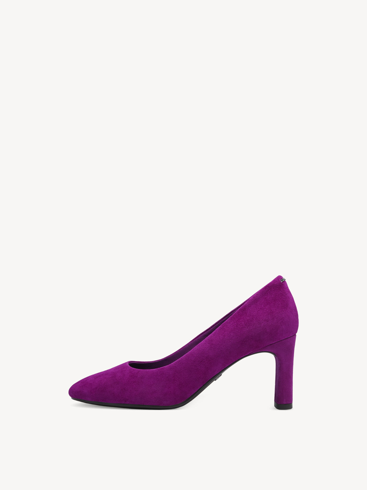 Escarpin en cuir - rose fuchsia
