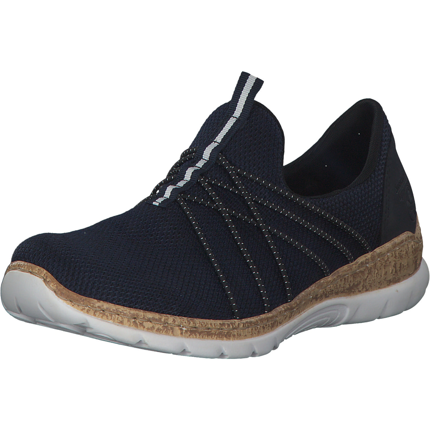 Rieker N42K1, Sneakers Low, Damen, marine/pazifik