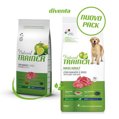 Nova Foods Trainer Natural Maxi, Beef, Rice und  Ginseng