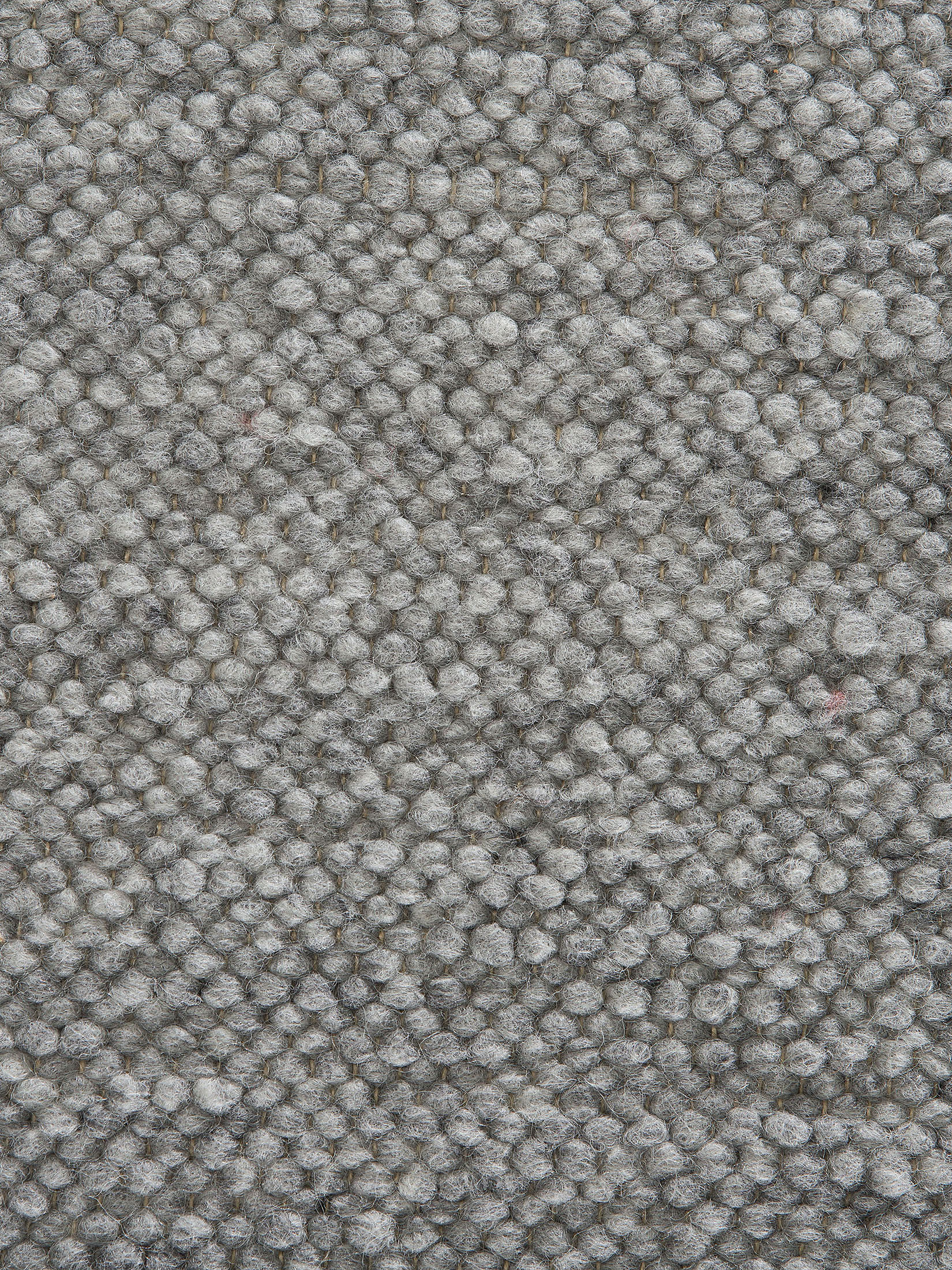 Weißach Woll-Teppich, Grau