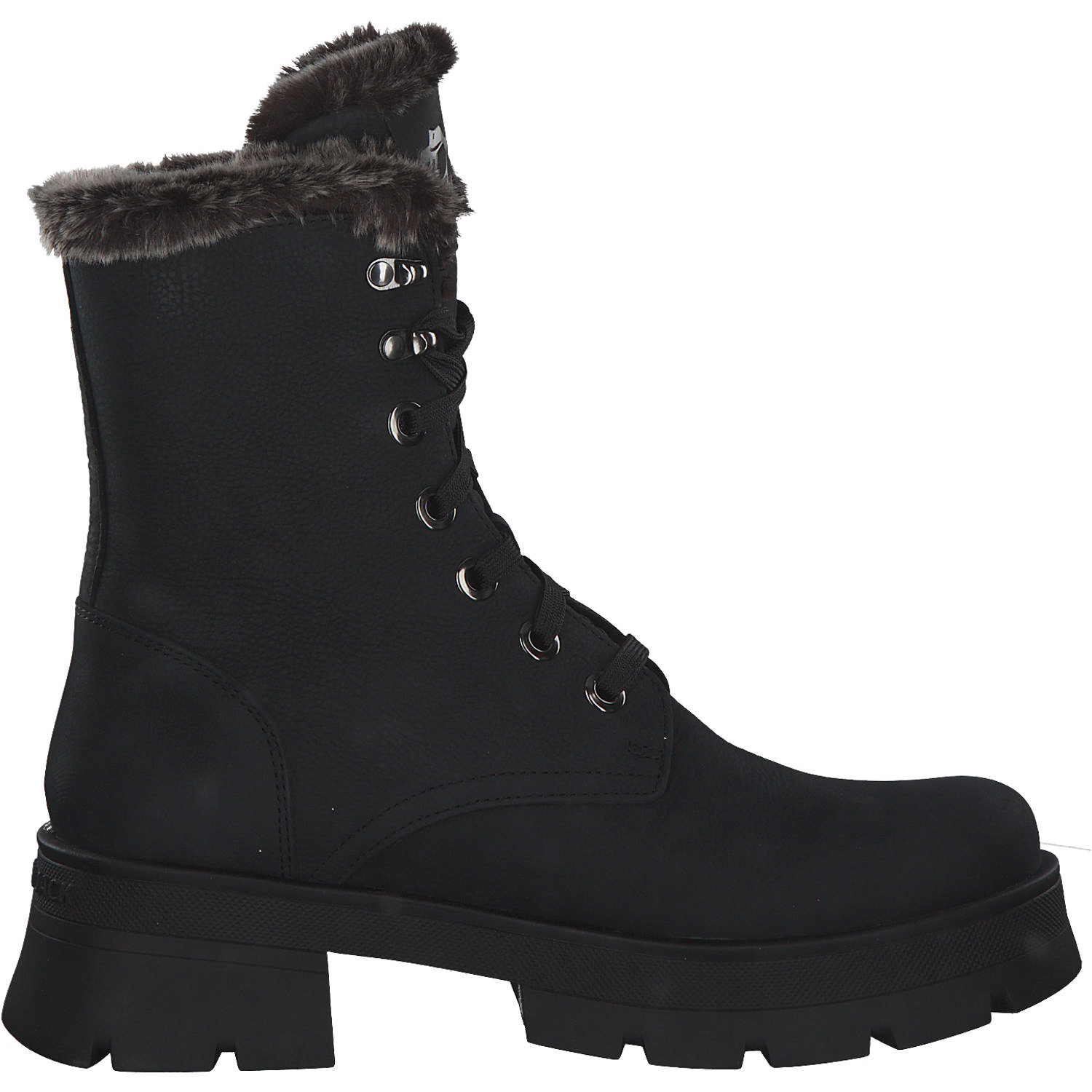 Panama Jack Clare B, Schnürstiefel, Damen, Schwarz (Negro/Black)
