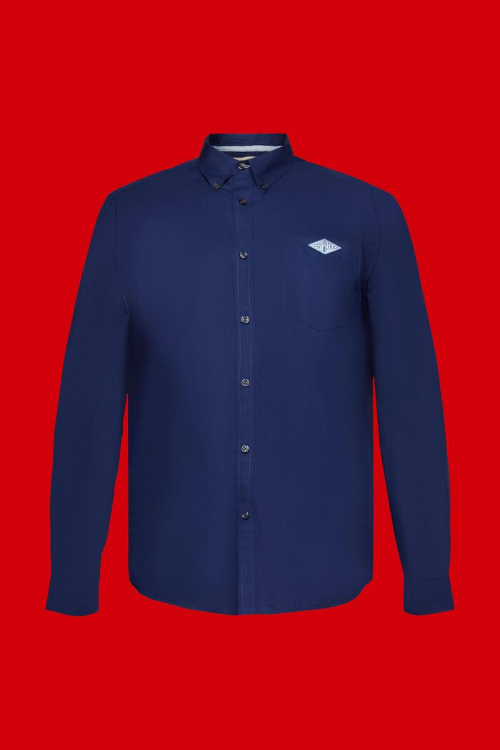 Button-Down-Hemd aus Baumwolle