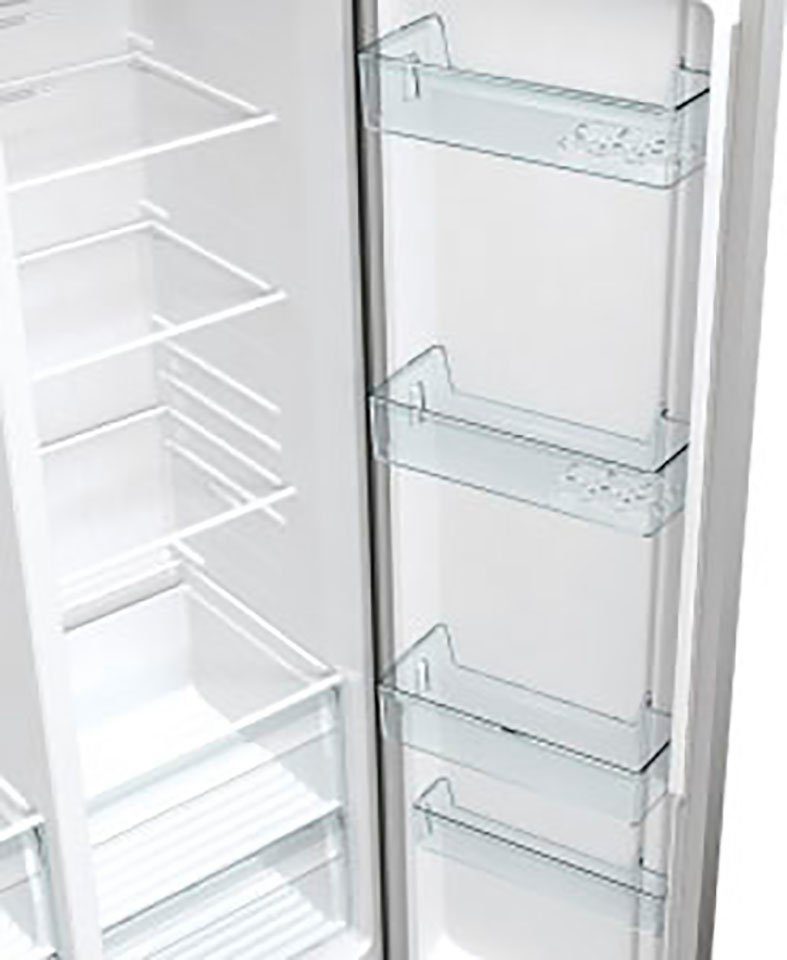 GORENJE Side-by-Side NRR 9185 EAXL, 178,6 cm hoch, 91 cm breit, Inverter Kompressor