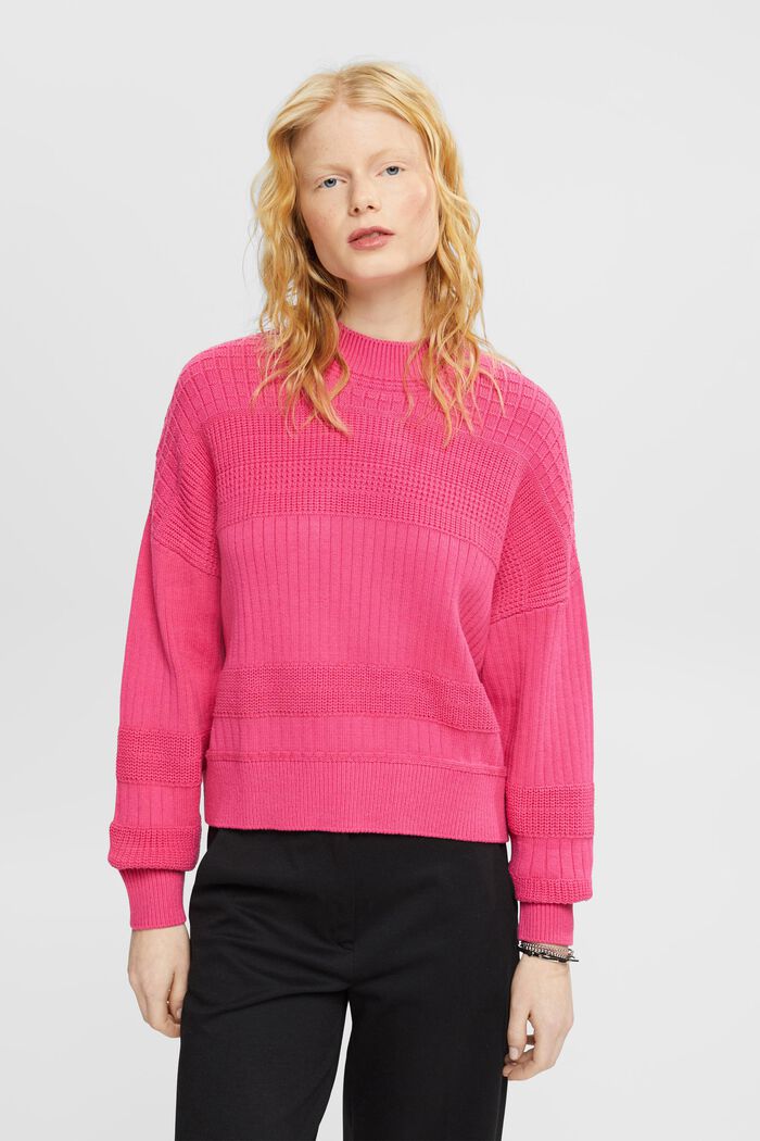 Strickpullover mit Mustermix