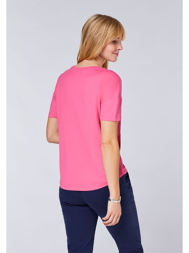 Polo Sylt Shirt in Pink günstig kaufen