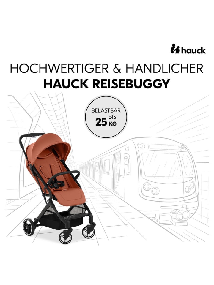 Hauck Reisebuggy & Sportwagen Travel N Care Plus mit in orange,schwarz günstig kaufen onesize