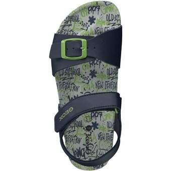 Geox J Ghita Boy Sandale in blau