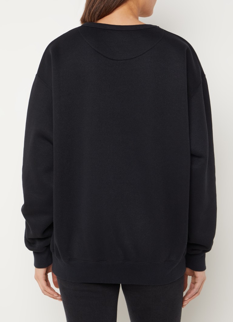 Maglione oversize 10DAYS Statement con logo ricamato