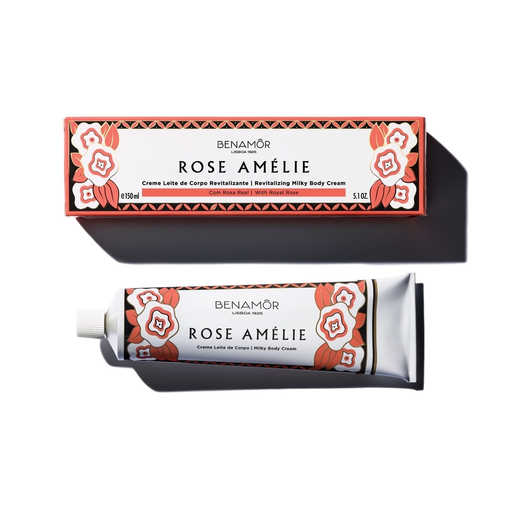 Benamor Crème Lait pour le corps Revitalisante Rose Amélie 150ml Soin Corps