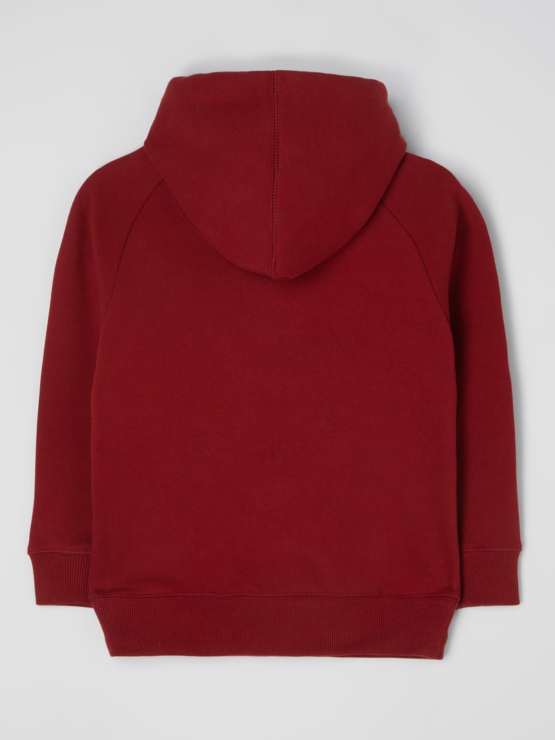 Hoodie mit Foto-Print Modell 'Omar' in rot