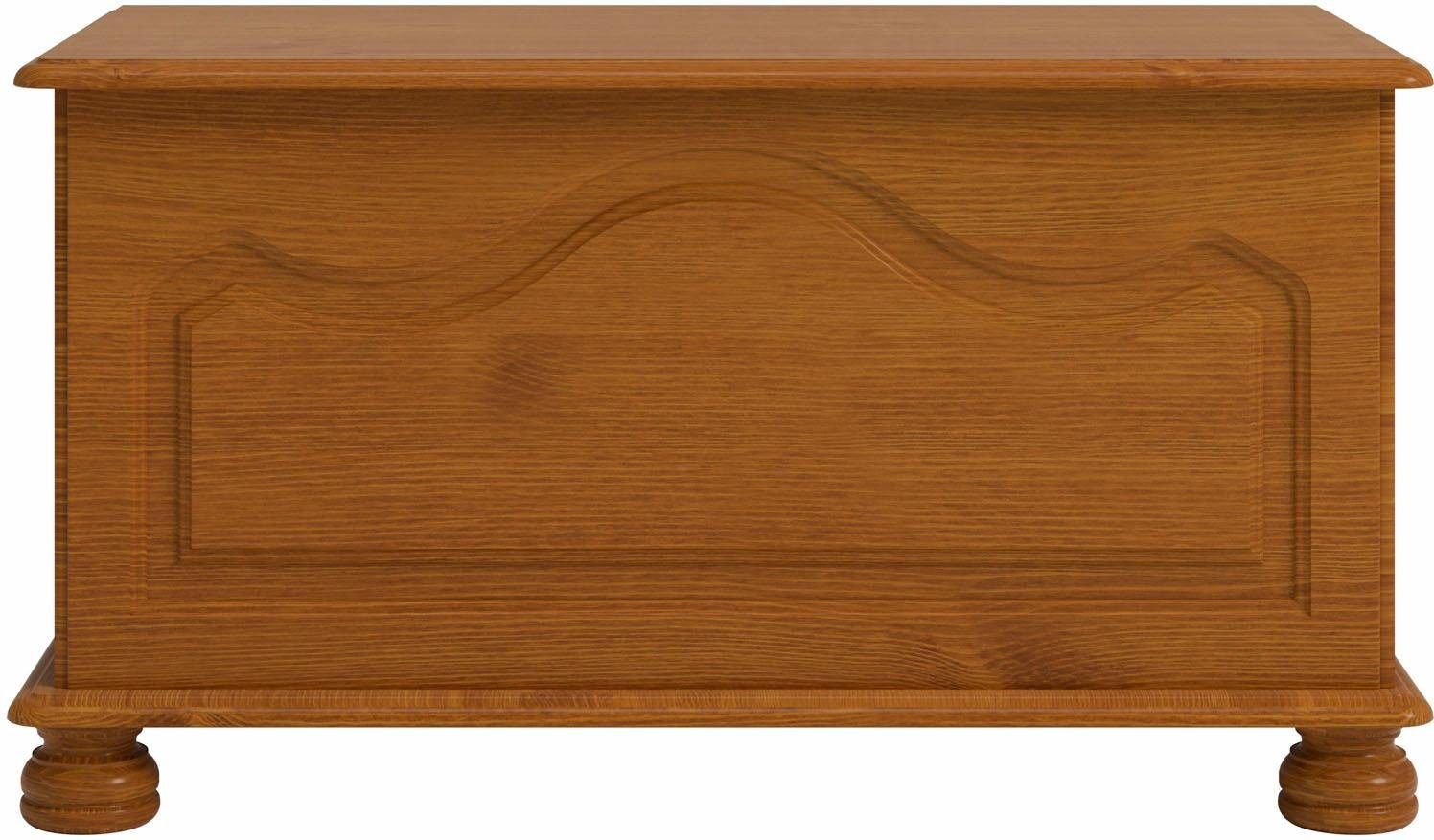 Home affaire Betttruhe Richmond, Breite 82 cm, mit hübscher Fräsung
