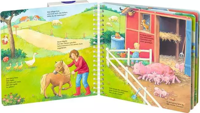 ministeps: Was gehört wohin? Auf dem Bauernhof