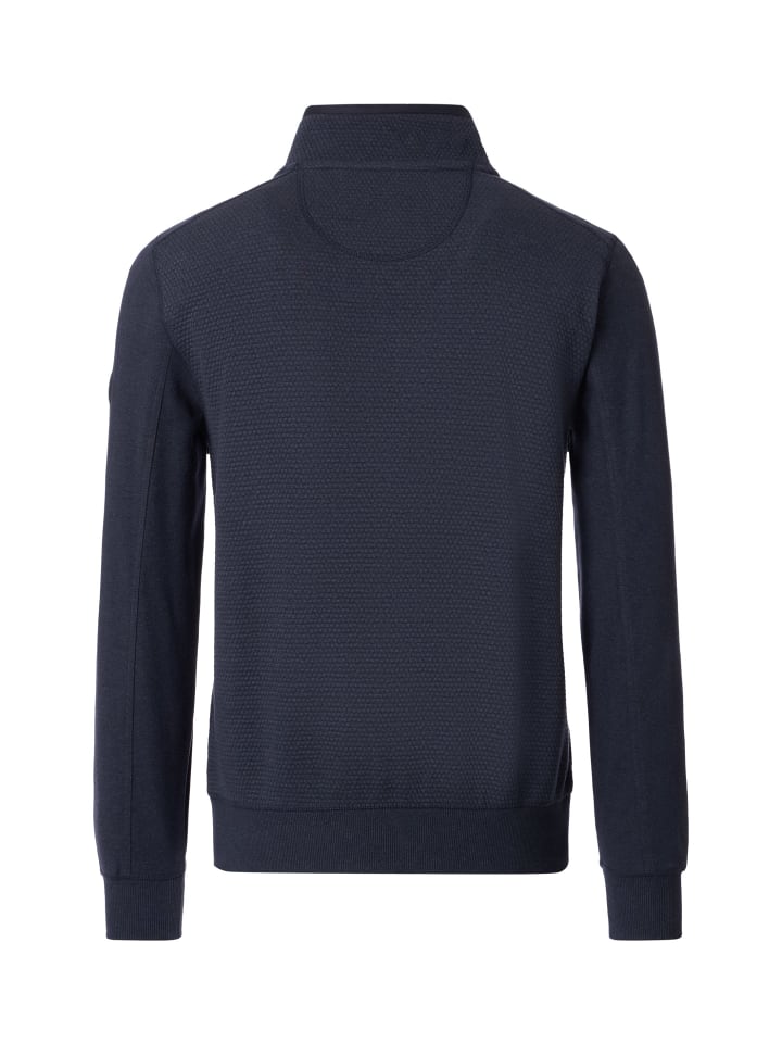 CASAMODA Sweatjacke in Blau günstig kaufen