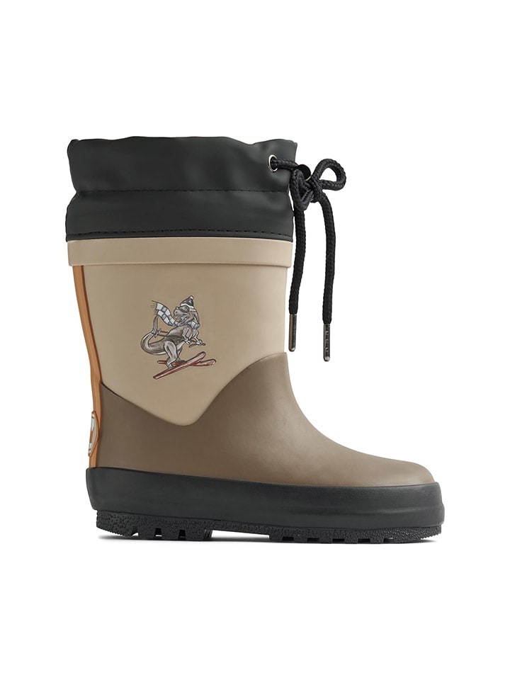 Wheat Gummistiefel in Braun/ Beige/ Schwarz günstig kaufen
