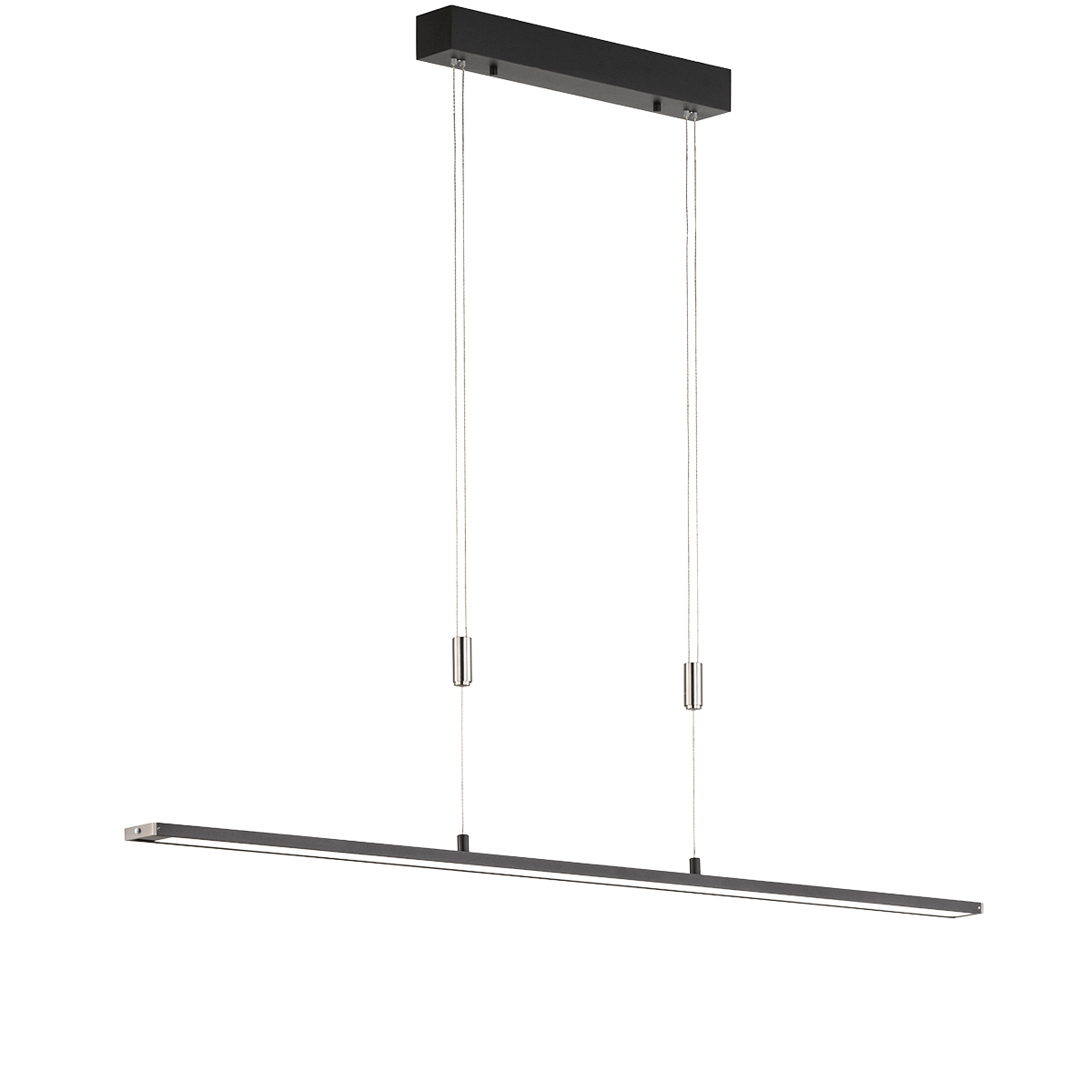 Fischer & Honsel LED Pendelleuchte Metz-TW Schwarz 120 cm
