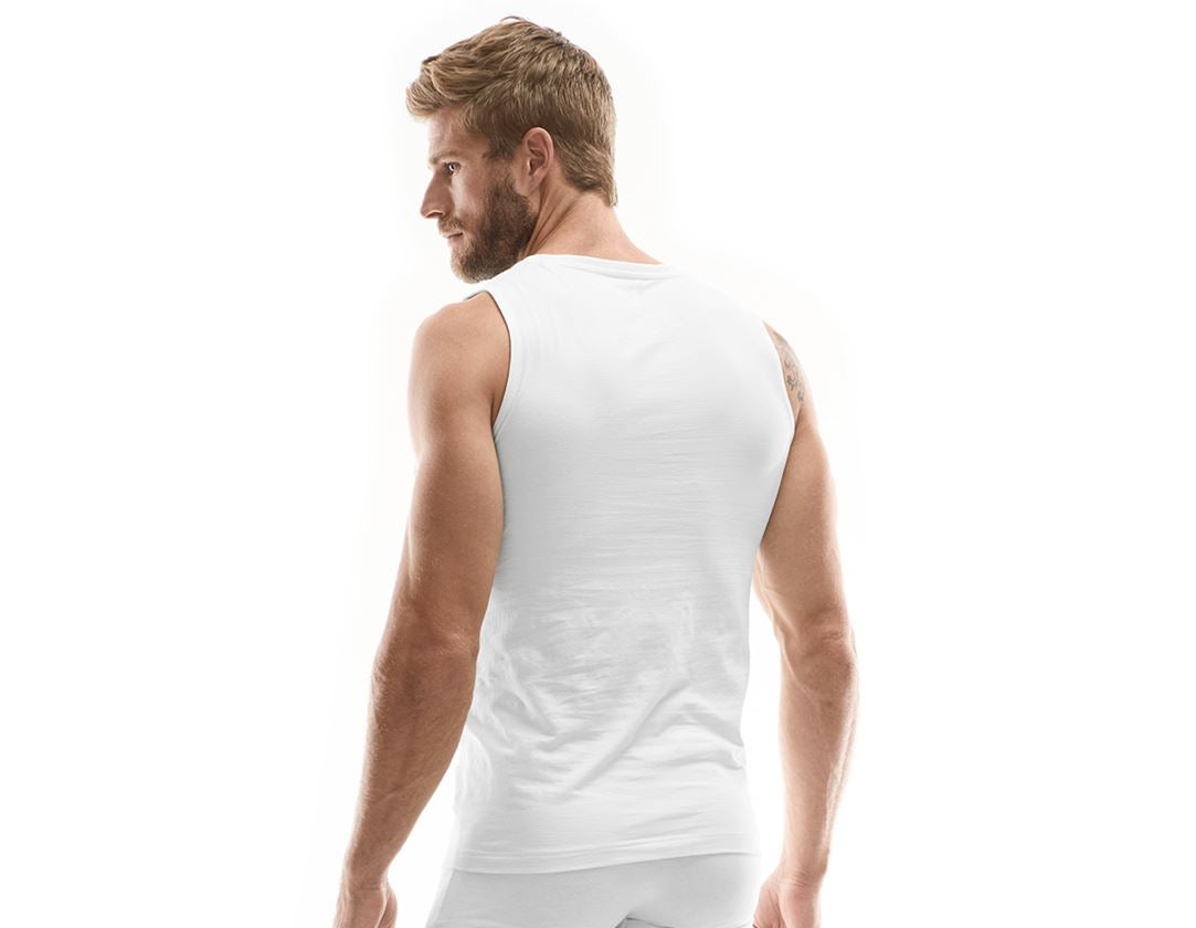 e.s. cotton stretch Athletik-Shirt