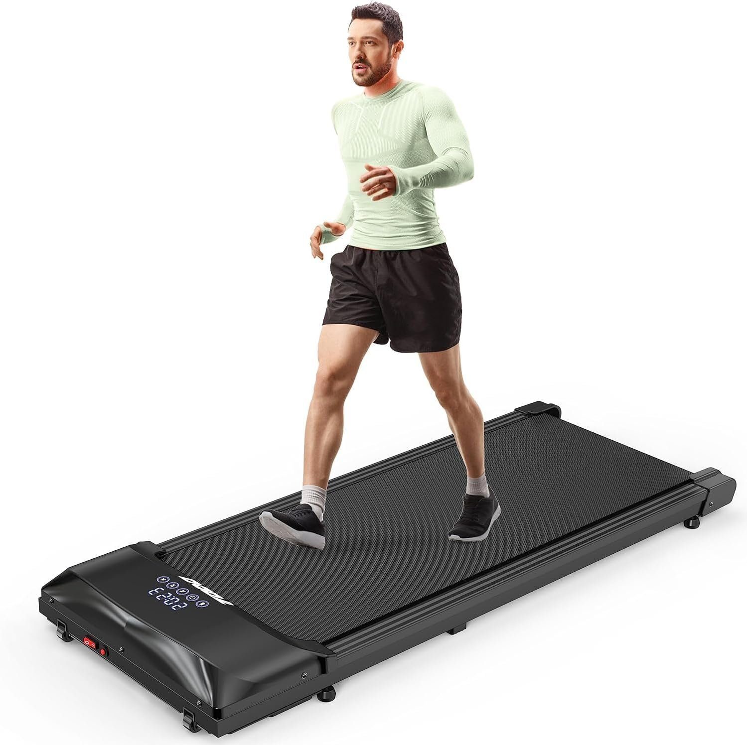 TODO Laufband (Laufband für Zuhause, Geschwindigkeit einstellbar,550WMotor bis 8 KM/H), Laufband für Zuhause, mit Fernbedienung und LCD-Anzeige