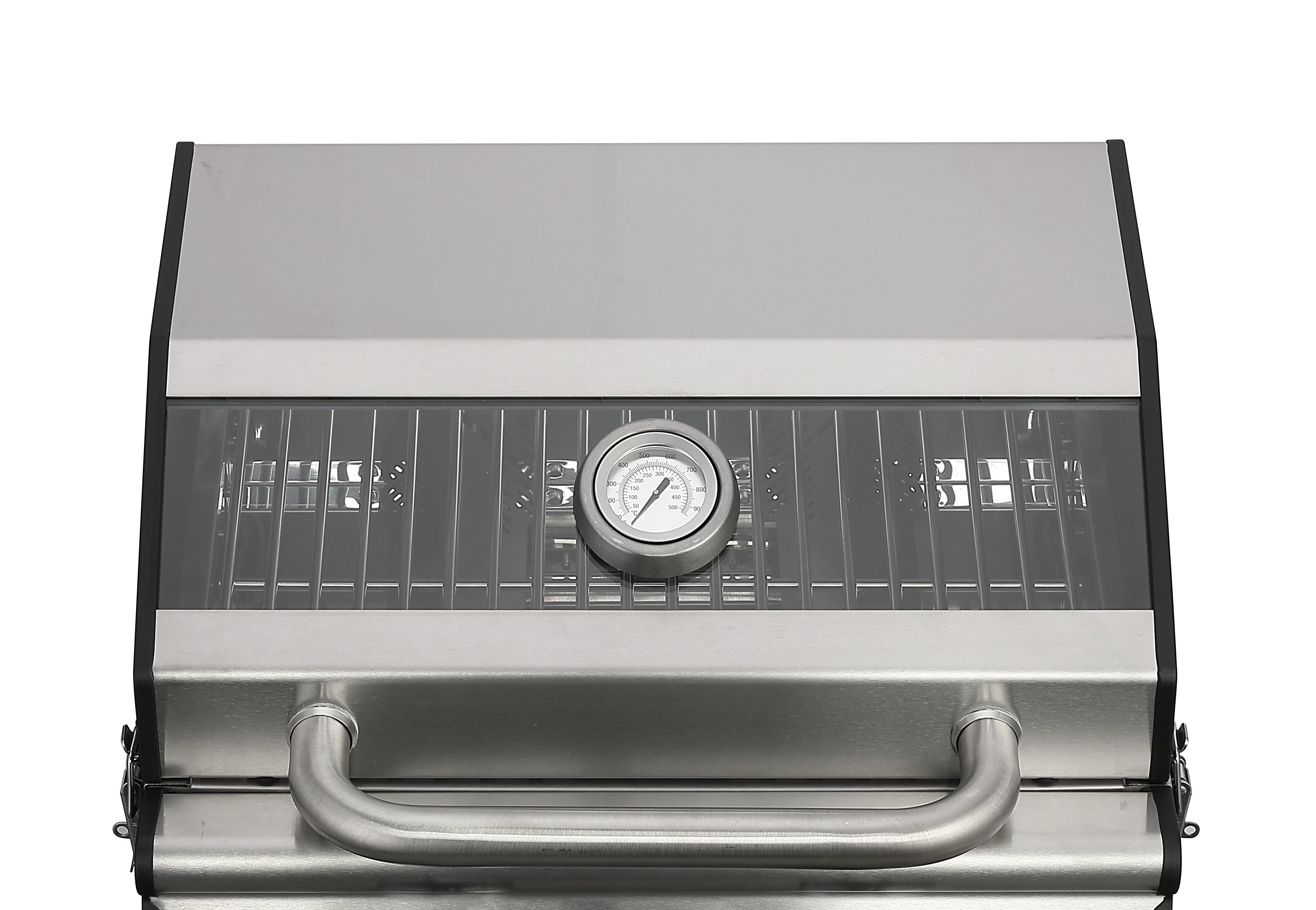 El Fuego Camping-Gasgrill AY4411, AY4411 Edelstahl-Gasgrill 