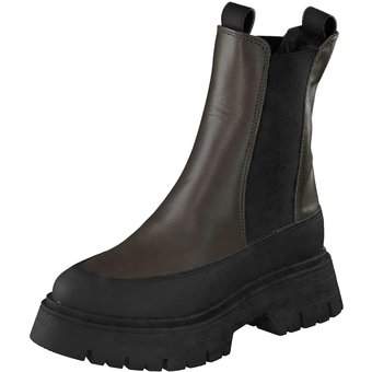 Tamaris Chelsea Boots in grün