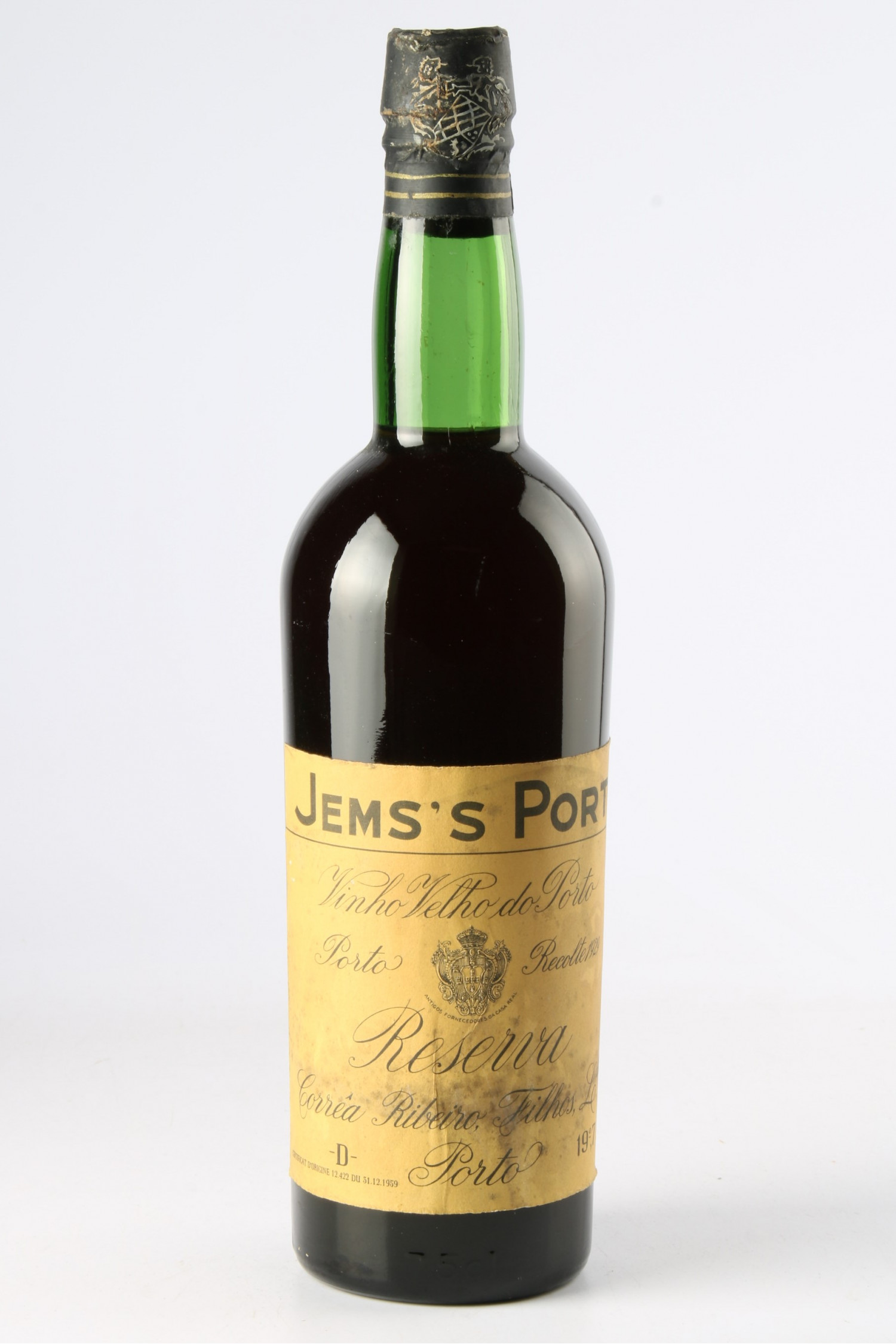Vin 1929 JEM'S PORTO RESERVA 1929, Porto. Vin ancien - SoDivin