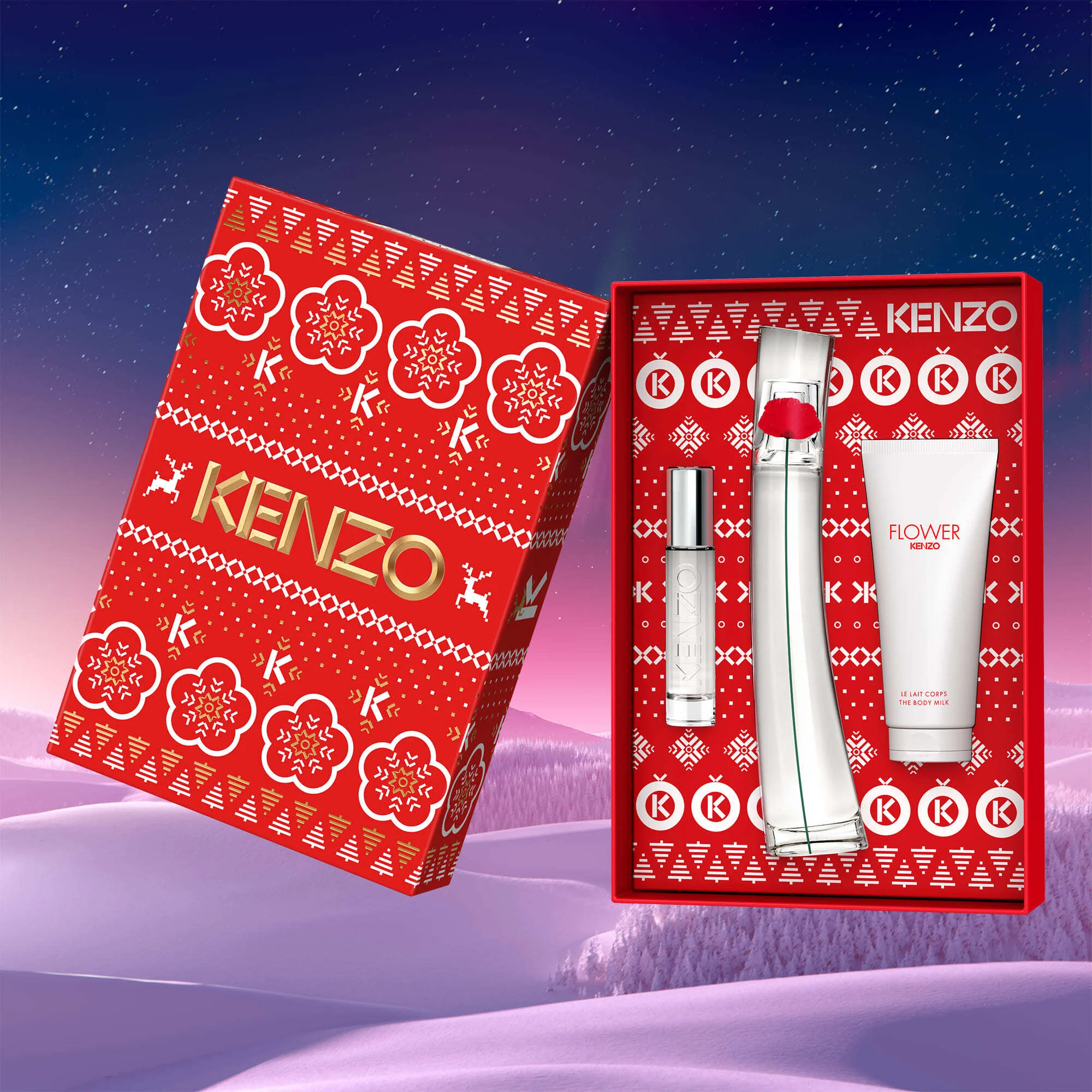 Flower by Kenzo FLOWER BY KENZO Eau de Parfum Gavesæt - Parfume Gavesæt til kvinder, Eau de Parfum
