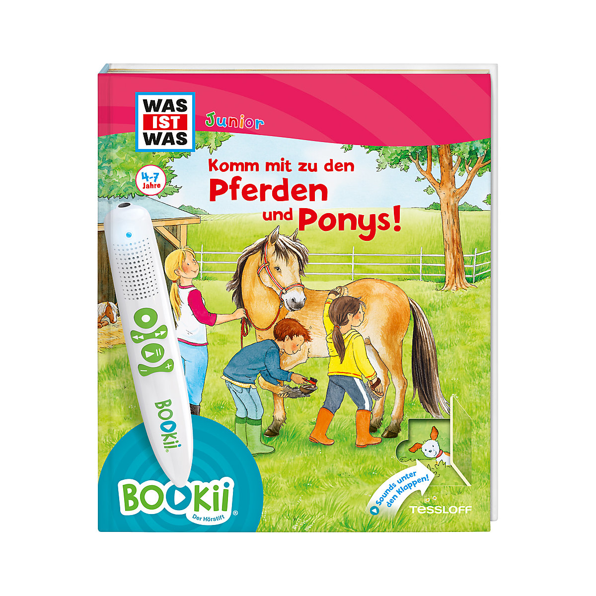 BOOKii WAS IST WAS Junior: Komm mit zu den Pferden und Ponys!
