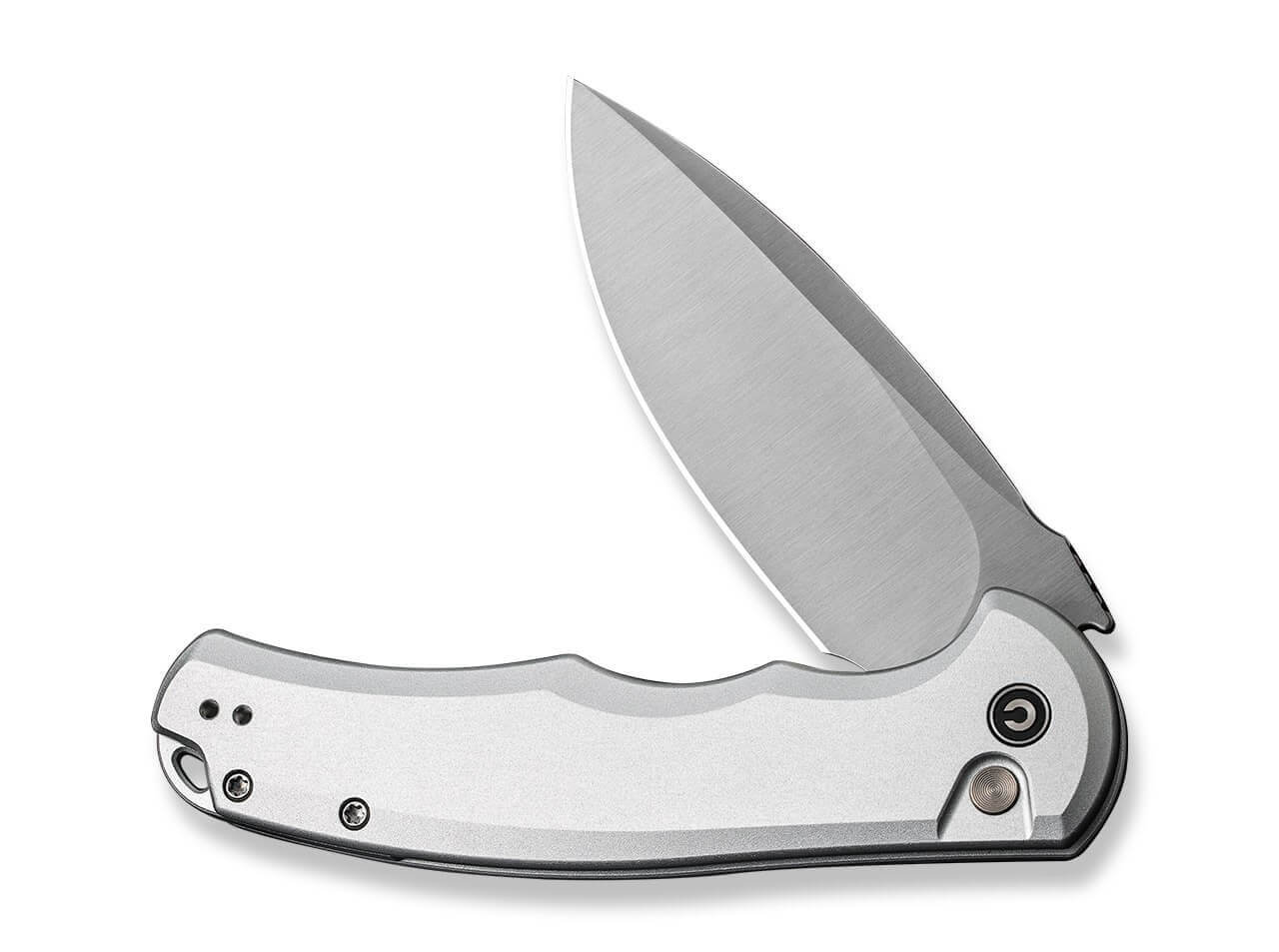 Button Lock Praxis Aluminum Silver