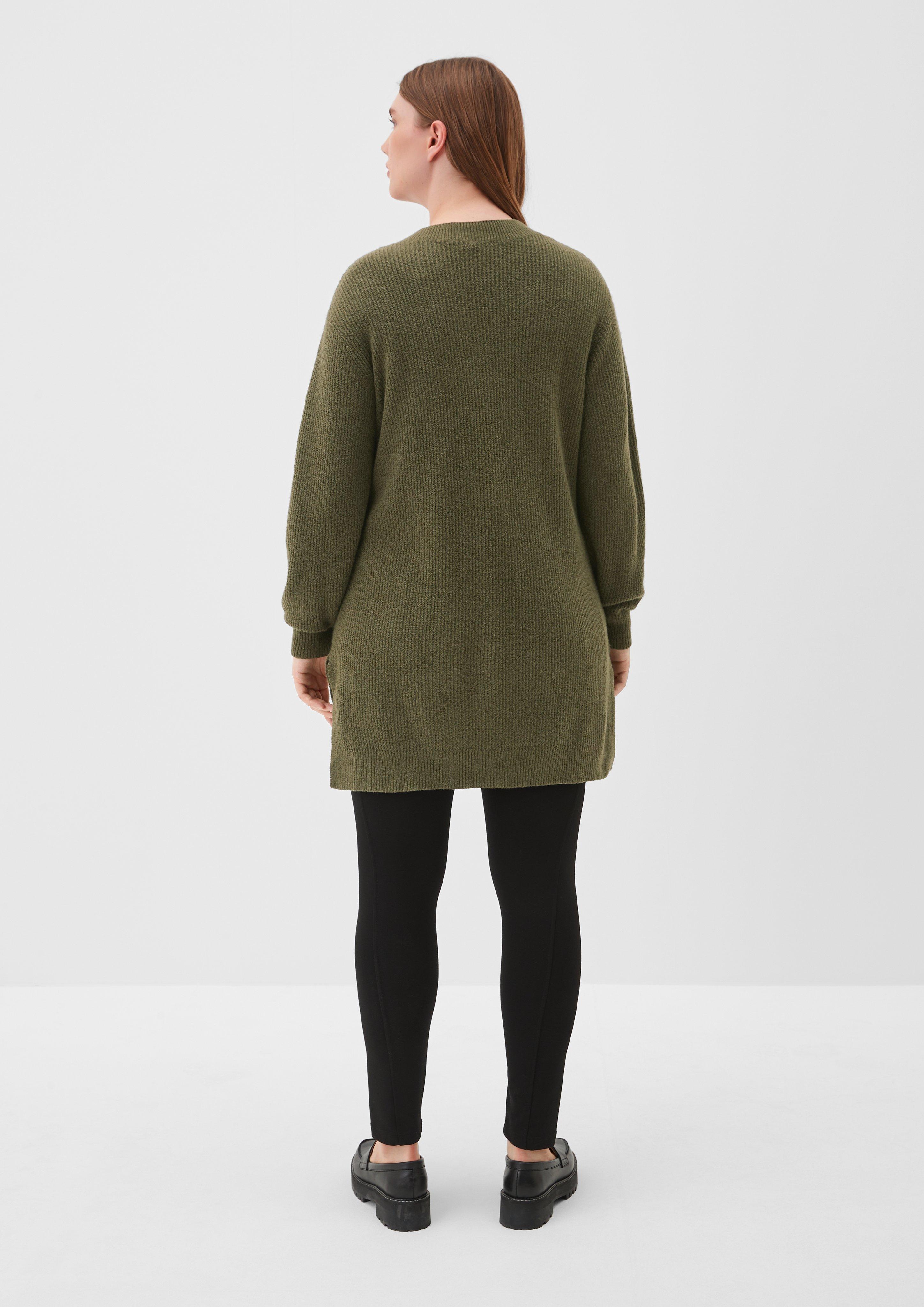 Langer Feinstrickpullover  2122006-7844