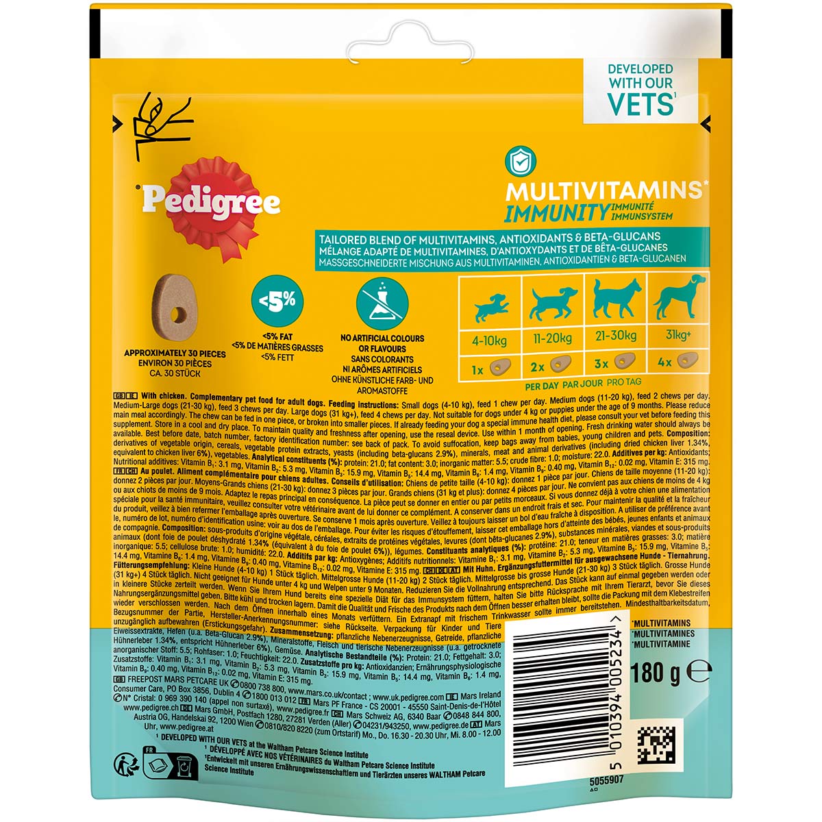 Pedigree Multivitamine Immunsystem günstig kaufen bei ZooRoyal