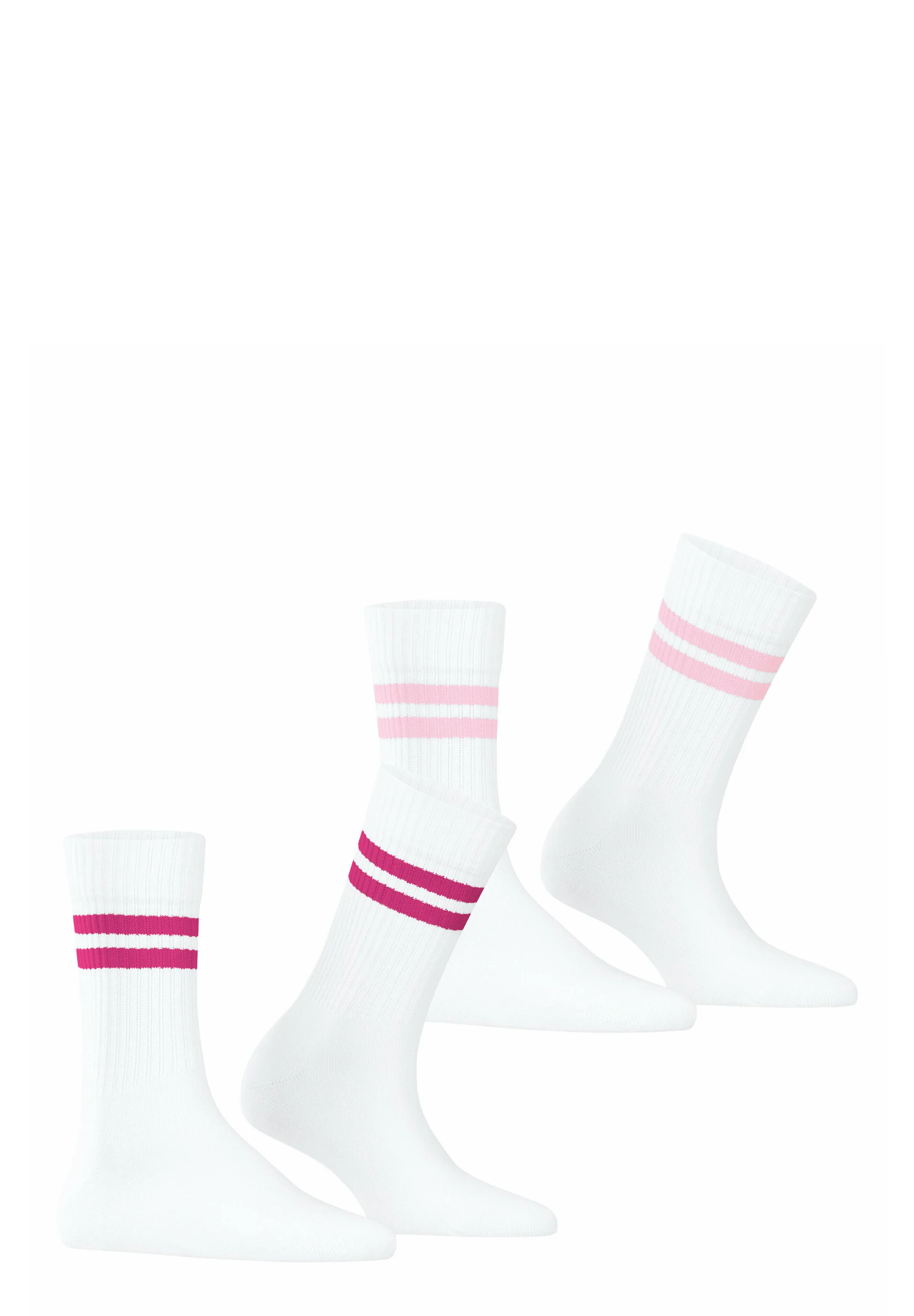 Calcetines deportivos Esprit Tennis Stripe (paquete de 2) con estampado