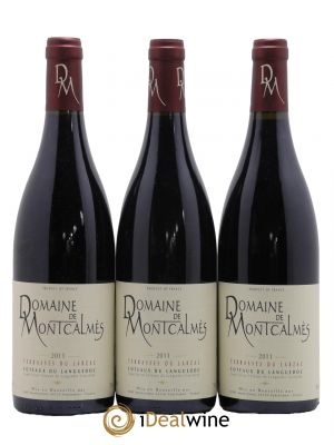 Terrasses du Larzac Domaine de Montcalmès Frédéric Pourtalié  2011 - Lot de 3 Bouteilles
