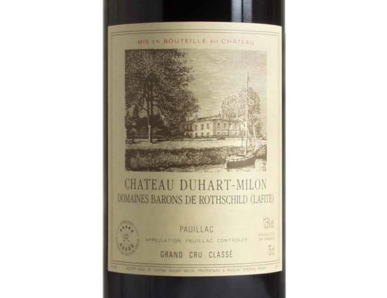 Château Duhart-Milon Rothschild 2013 Bordeaux Pauillac