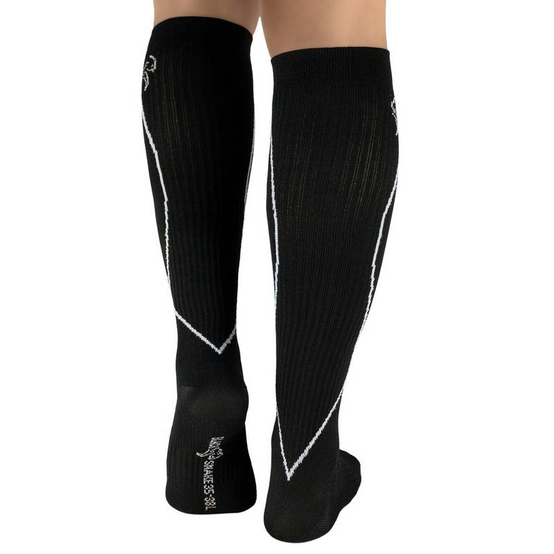 Black Snake Laufsocken Compression Fit Laufsocken