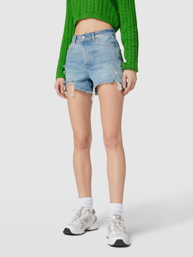 Jeansshorts im Destroyed-Look Modell 'TULLA' in hellblau