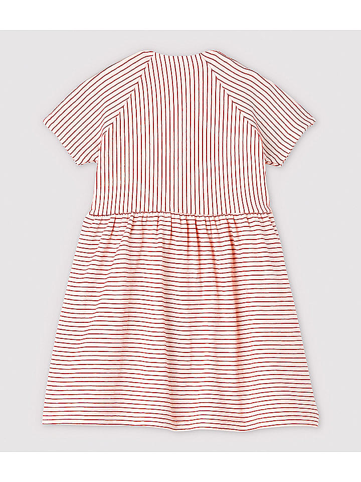 PETIT BATEAU Kleid in Rosa/ Rot günstig kaufen 92
