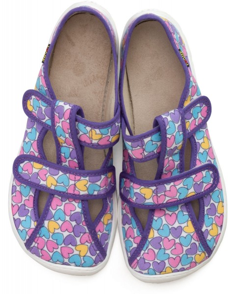 Fare Bare |vA ~ Slipper Klett ~ Herzchen Lila