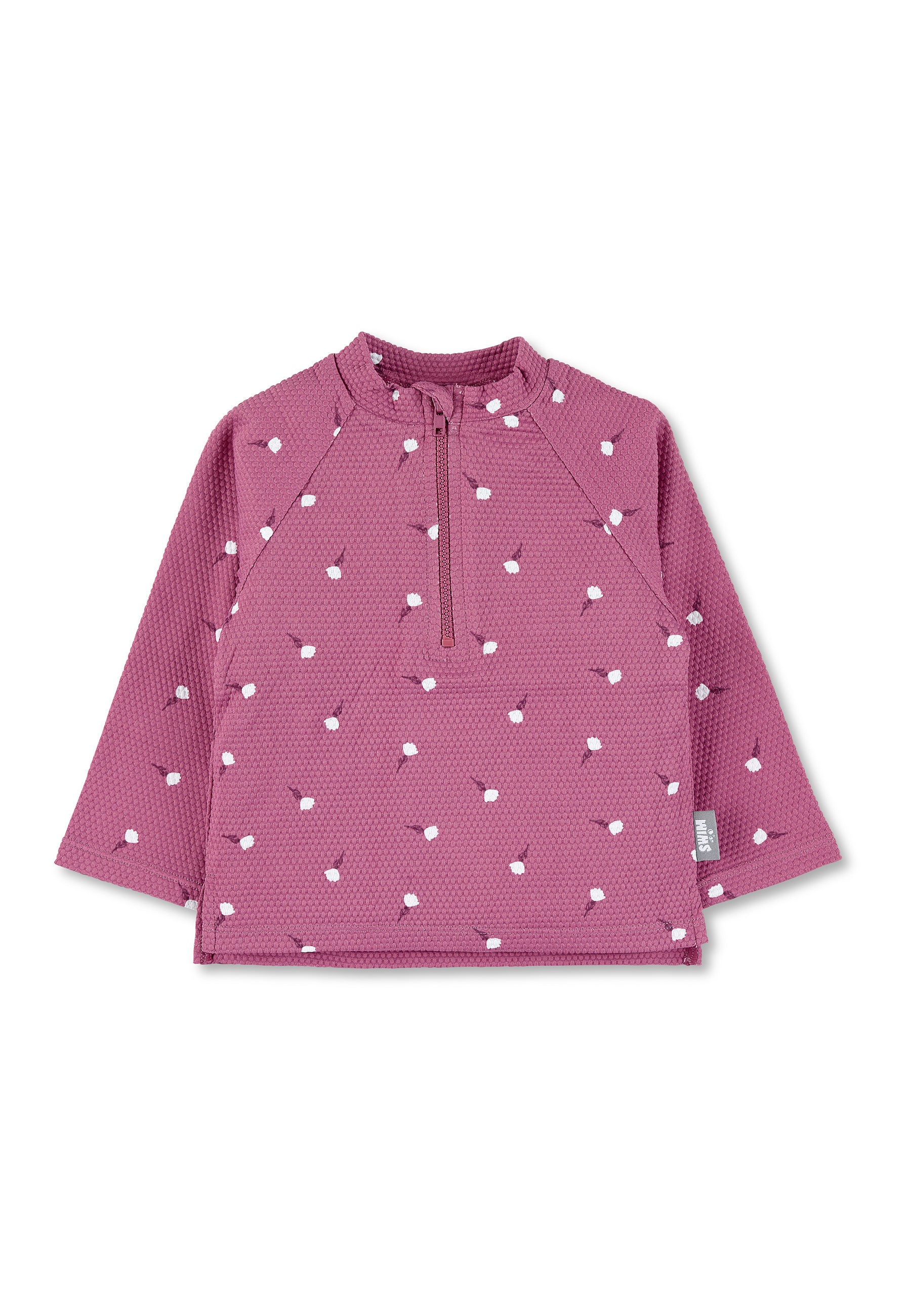 Schwimmshirt bedruckt mit kleinen Blumen