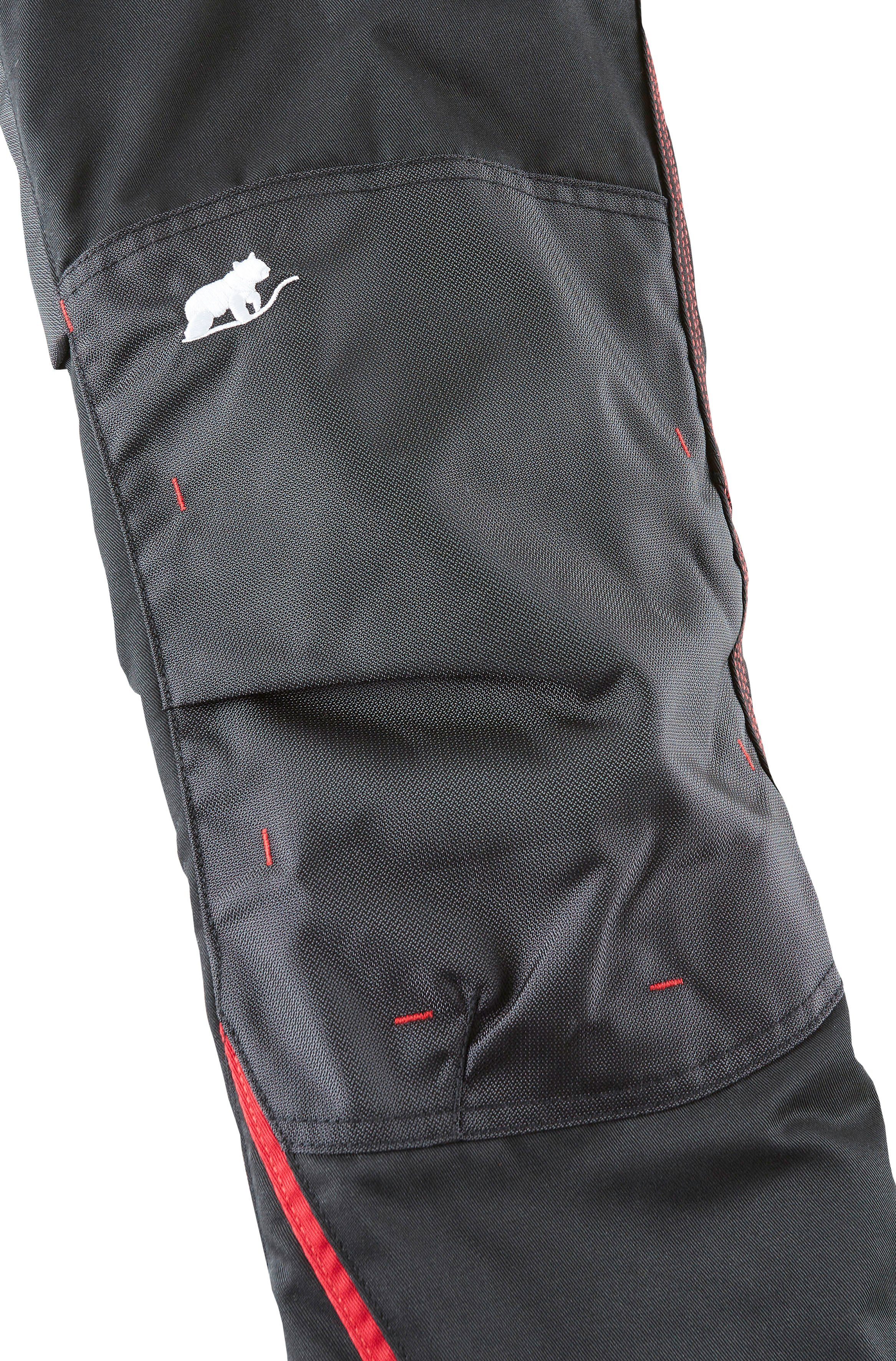 Northern Country Arbeitshose (langlebig durch 3-fach Innenbeinnaht + Verriegelungspunkte, 9 Taschen) für Damen mit Cordura®Verstärkungen und Reißverschlussbelüftung