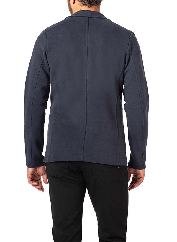 JUVIA, Sakko, Sweat ungefüttert, navy