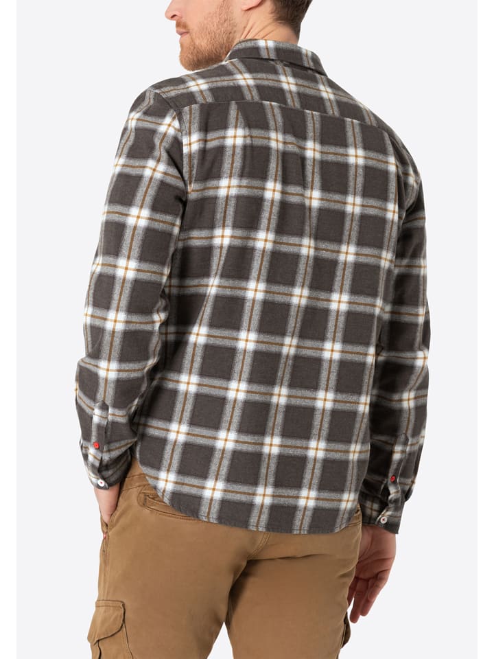 Timezone Hemd - Regular fit -  in Braun günstig kaufen