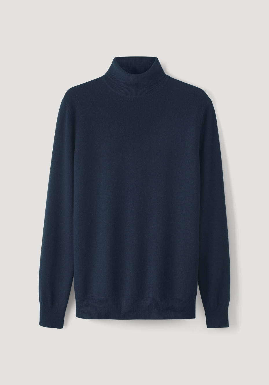 Rollkragen-Pullover aus Schurwolle mit Kaschmir