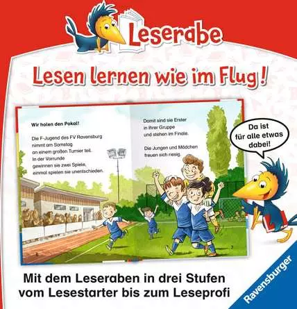 Leserabe - 1. Lesestufe: Fußballgeschichten