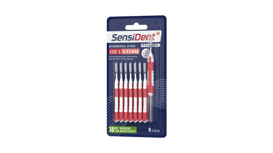 SensiDent Interdental Sticks Premium 0,45mm ISO 2