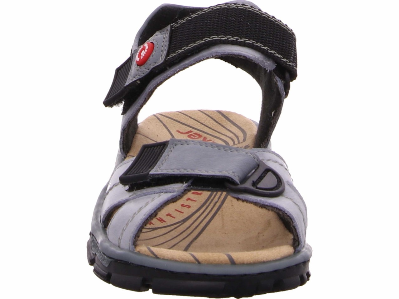 RIEKER Klassische Sandalen grün FSK Damen Sandalen