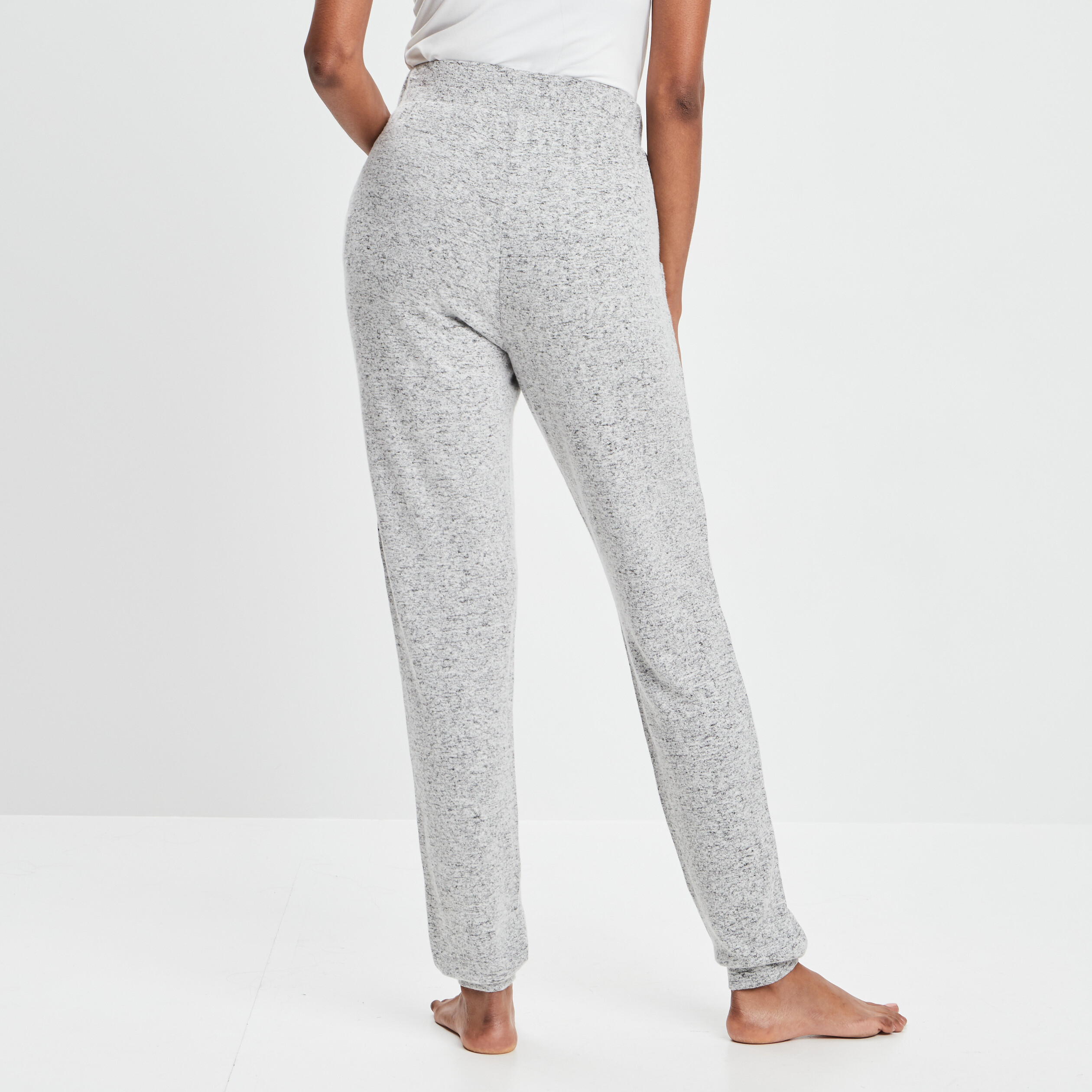 Bas de pyjama gris femme | La Halle